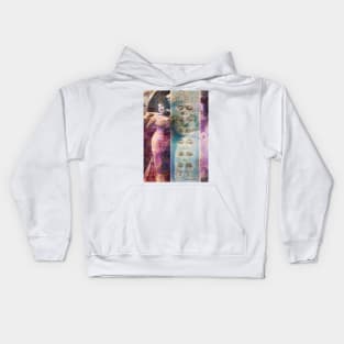 Collage Art Anna Held Kids Hoodie